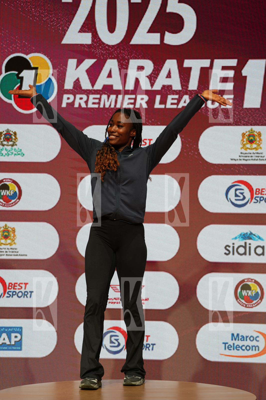 Podium ceremony in  - Final Bout