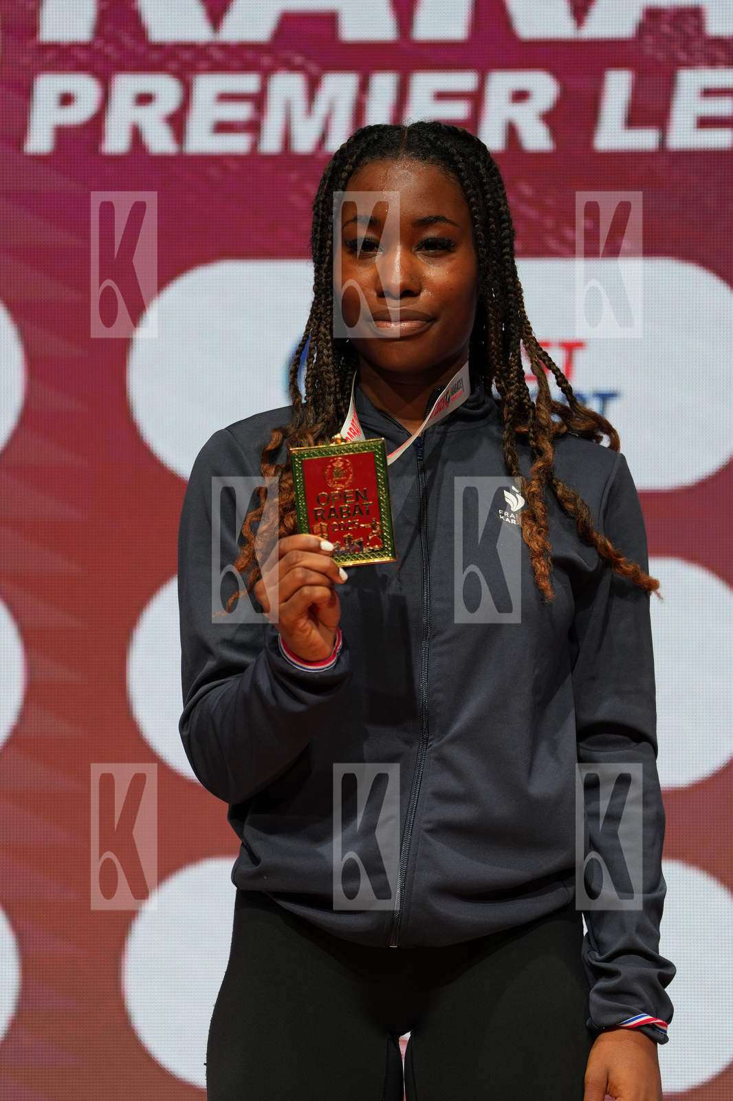 Podium ceremony in  - Final Bout