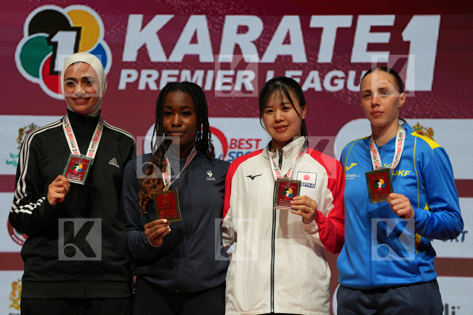Podium ceremony in  - Final Bout