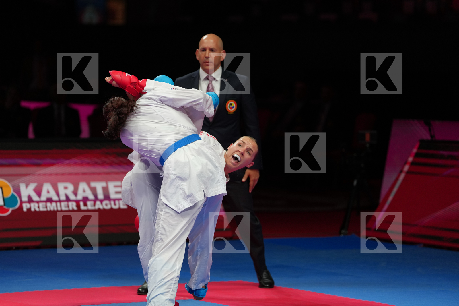 PEA CLEMENCE (FRANCE) vs GURUNG ARIKA (NEPAL) in Female Kumite 68+ Kg - Bronze Bout