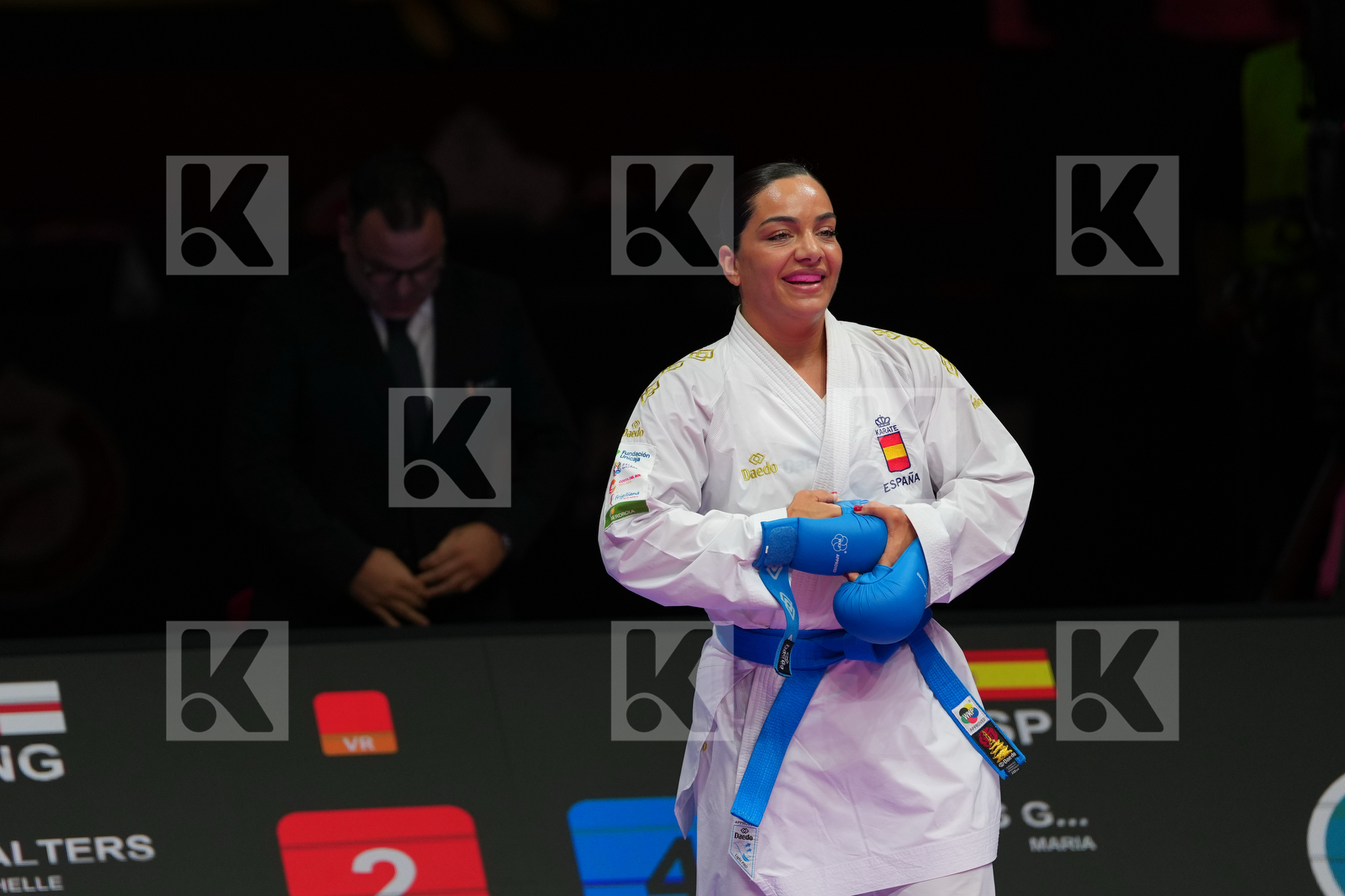 WALTERS ROCHELLE (ENGLAND) vs TORRES_GARCIA MARIA (SPAIN) in Female Kumite 68+ Kg - Final Bout