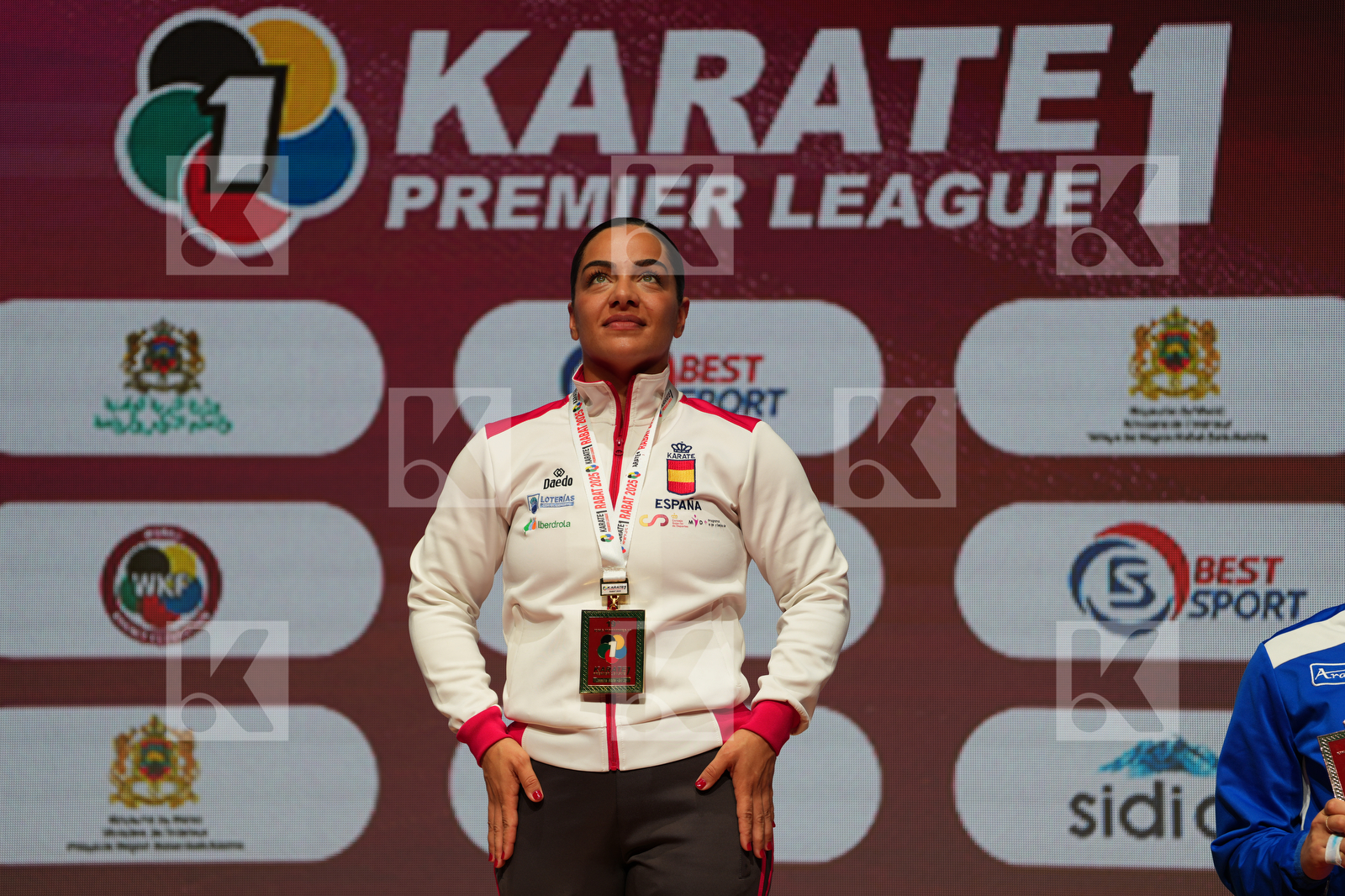 Podium ceremony in  - Final Bout