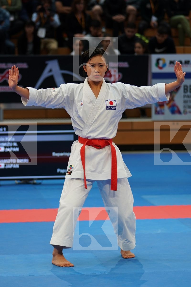 SHIMIZU NATSUKI (JAPAN) in Senior Female Kata - Bronze bout