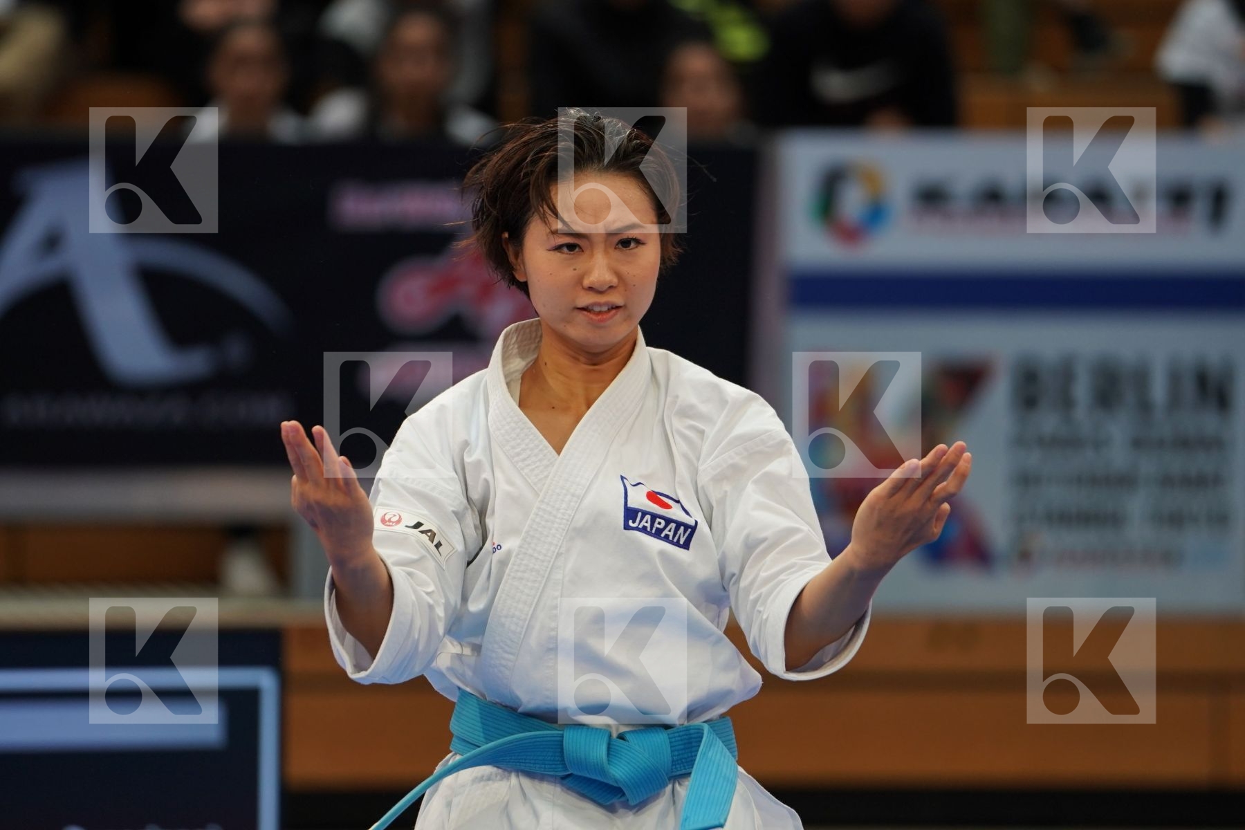 IWAMOTO EMIRI (JAPAN) in Senior Female Kata - Bronze bout