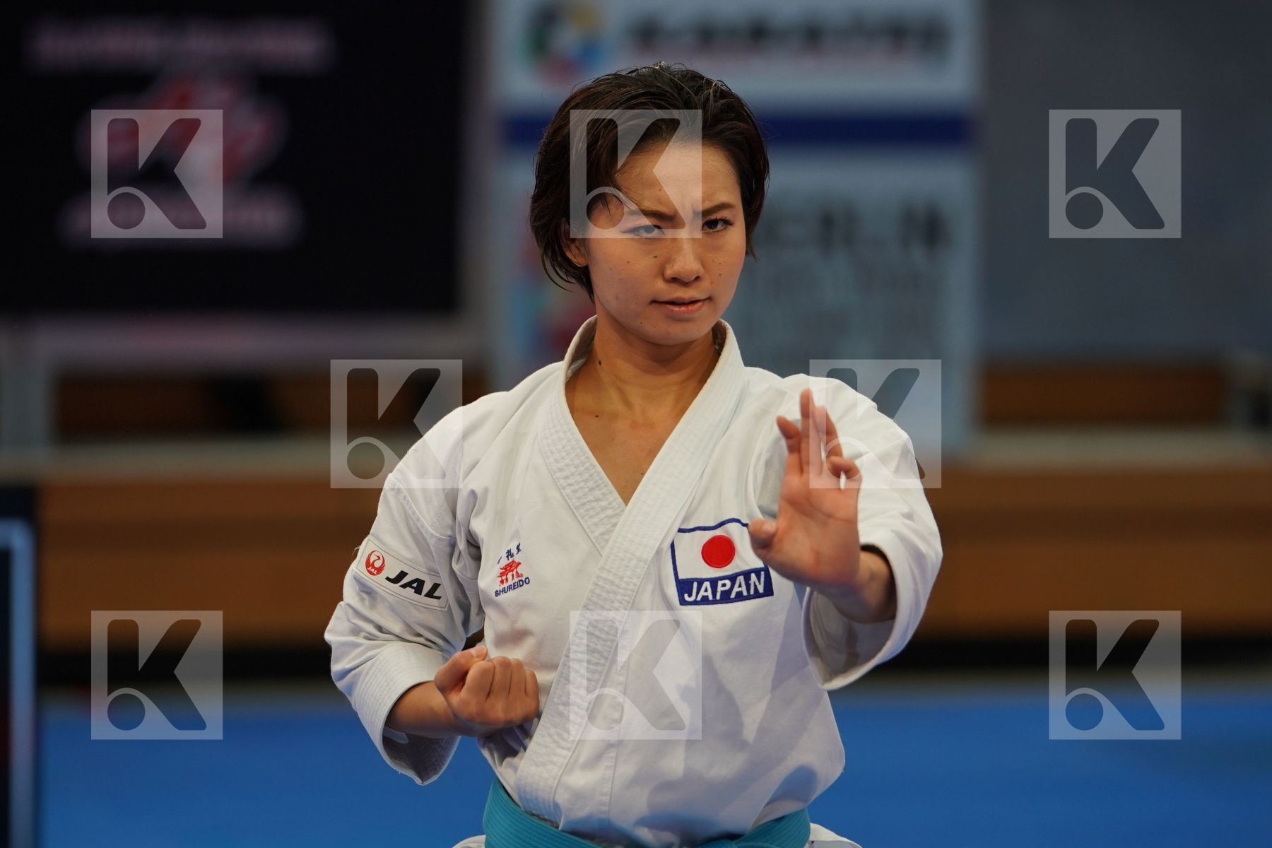 IWAMOTO EMIRI (JAPAN) in Senior Female Kata - Bronze bout