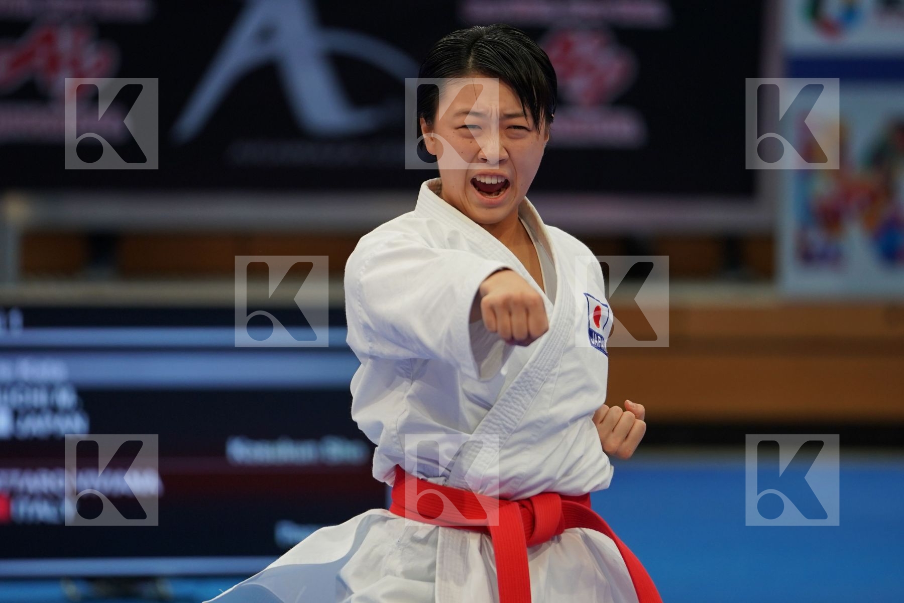OHUCHI MIRISA (JAPAN) in Senior Female Kata - Bronze bout