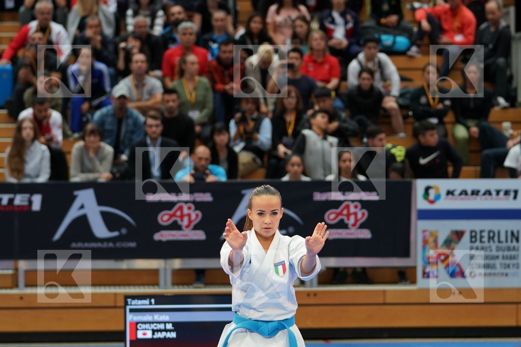 BOTTARO VIVIANA (ITALIA) in Senior Female Kata - Bronze bout