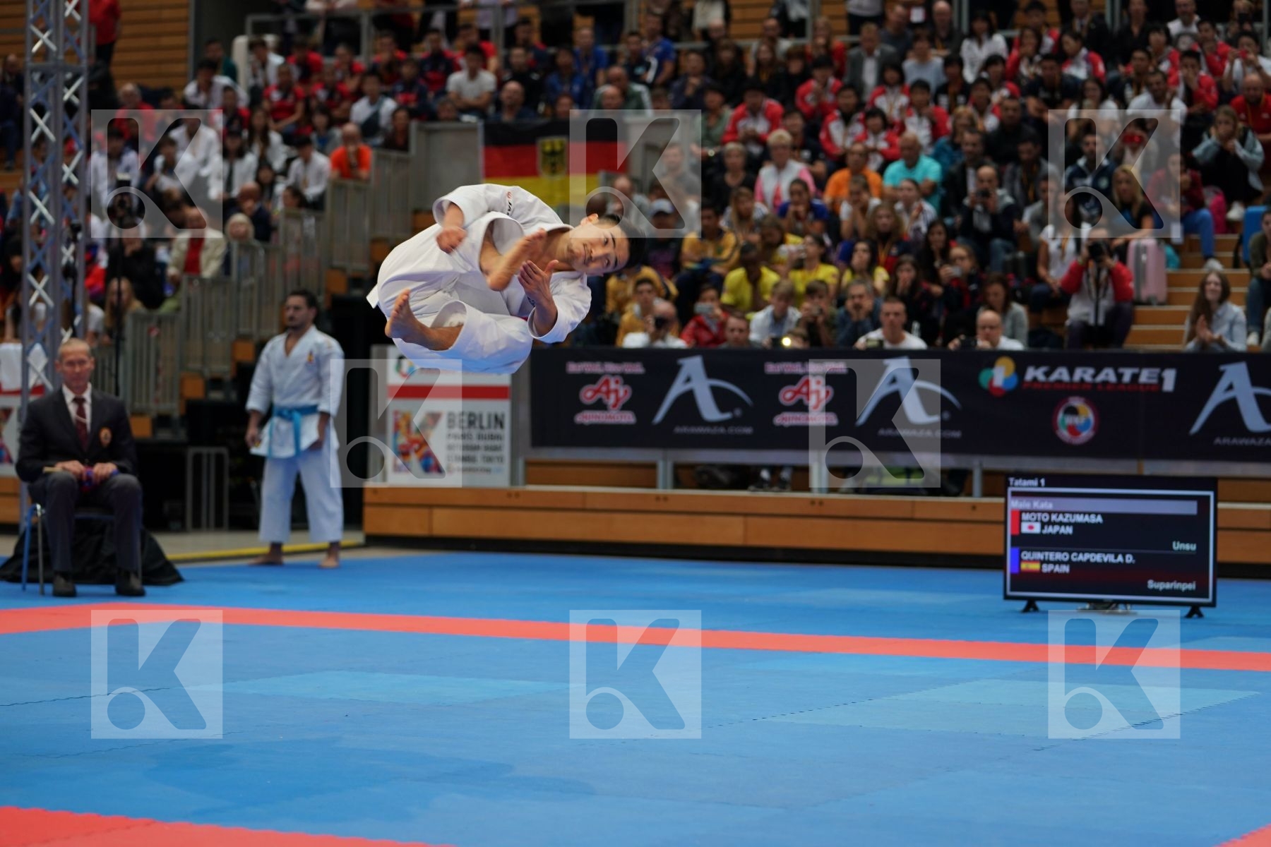 MOTO KAZUMASA (JAPAN) in Senior Male Kata - Bronze bout