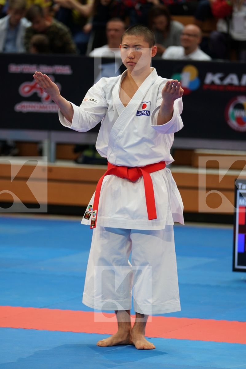 Hibi Yuta (JAPAN) in Senior Male Kata - Bronze bout