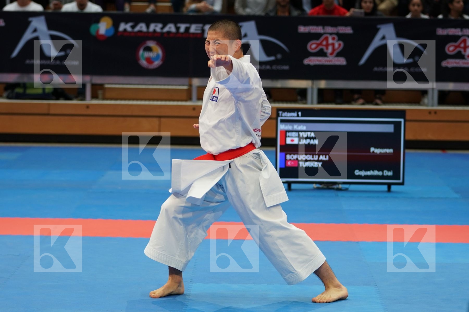 Hibi Yuta (JAPAN) in Senior Male Kata - Bronze bout