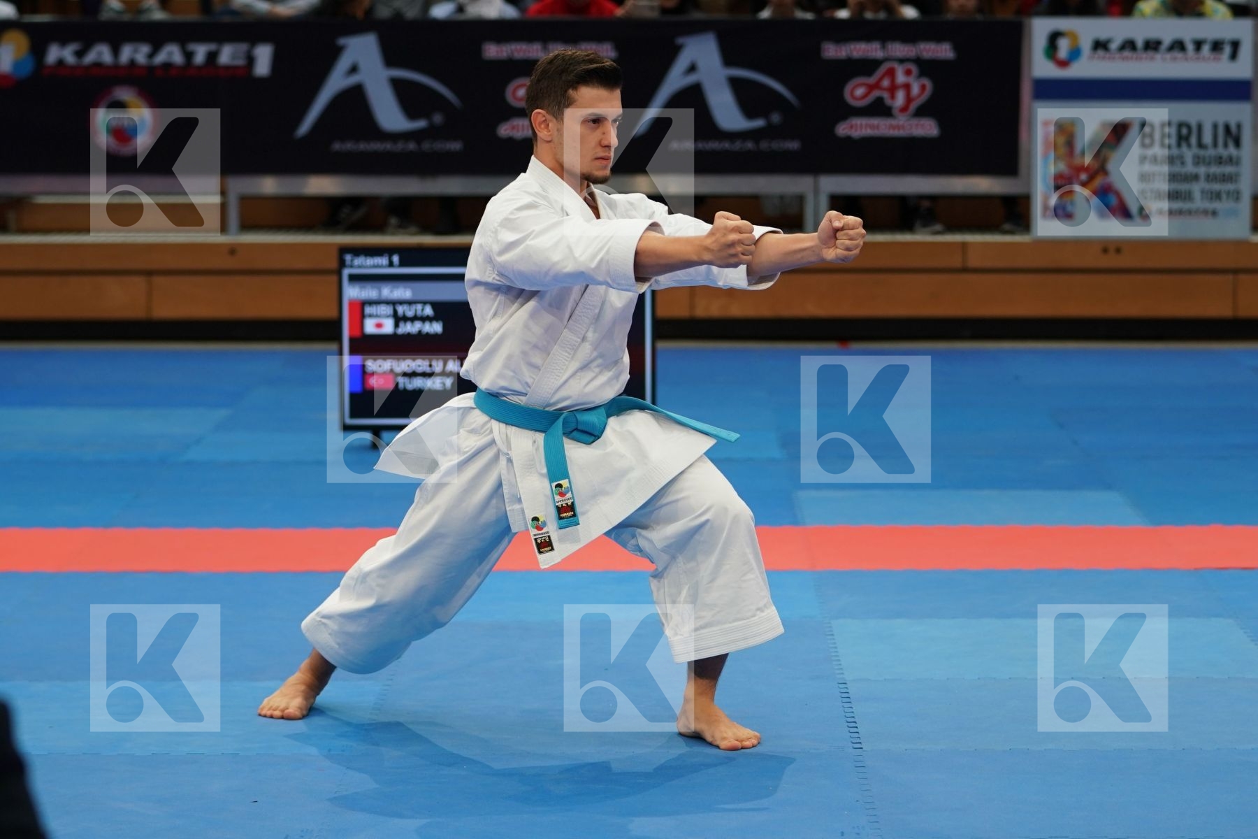 SOFUOGLU ALI (TURKEY) in Senior Male Kata - Bronze bout