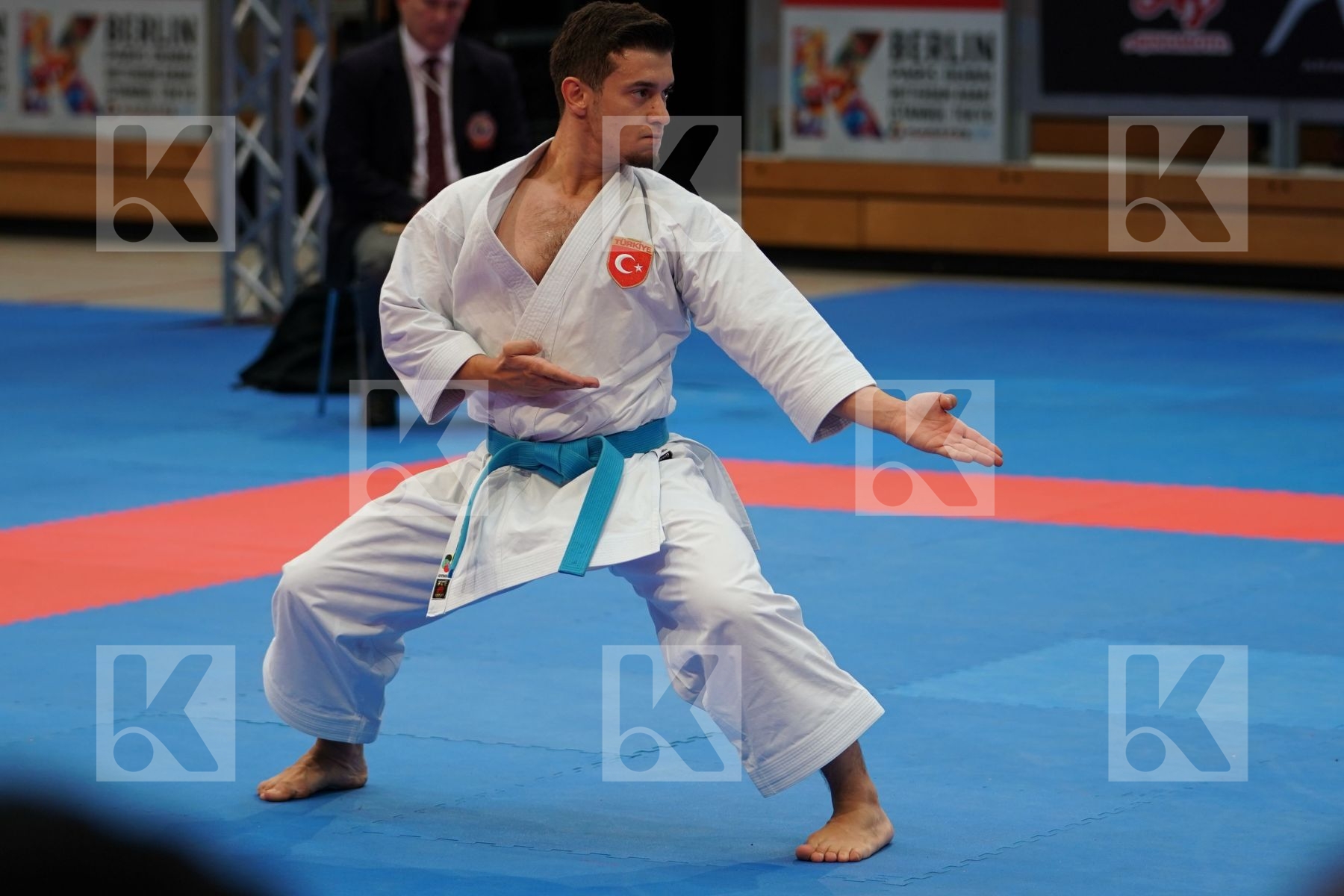 SOFUOGLU ALI (TURKEY) in Senior Male Kata - Bronze bout