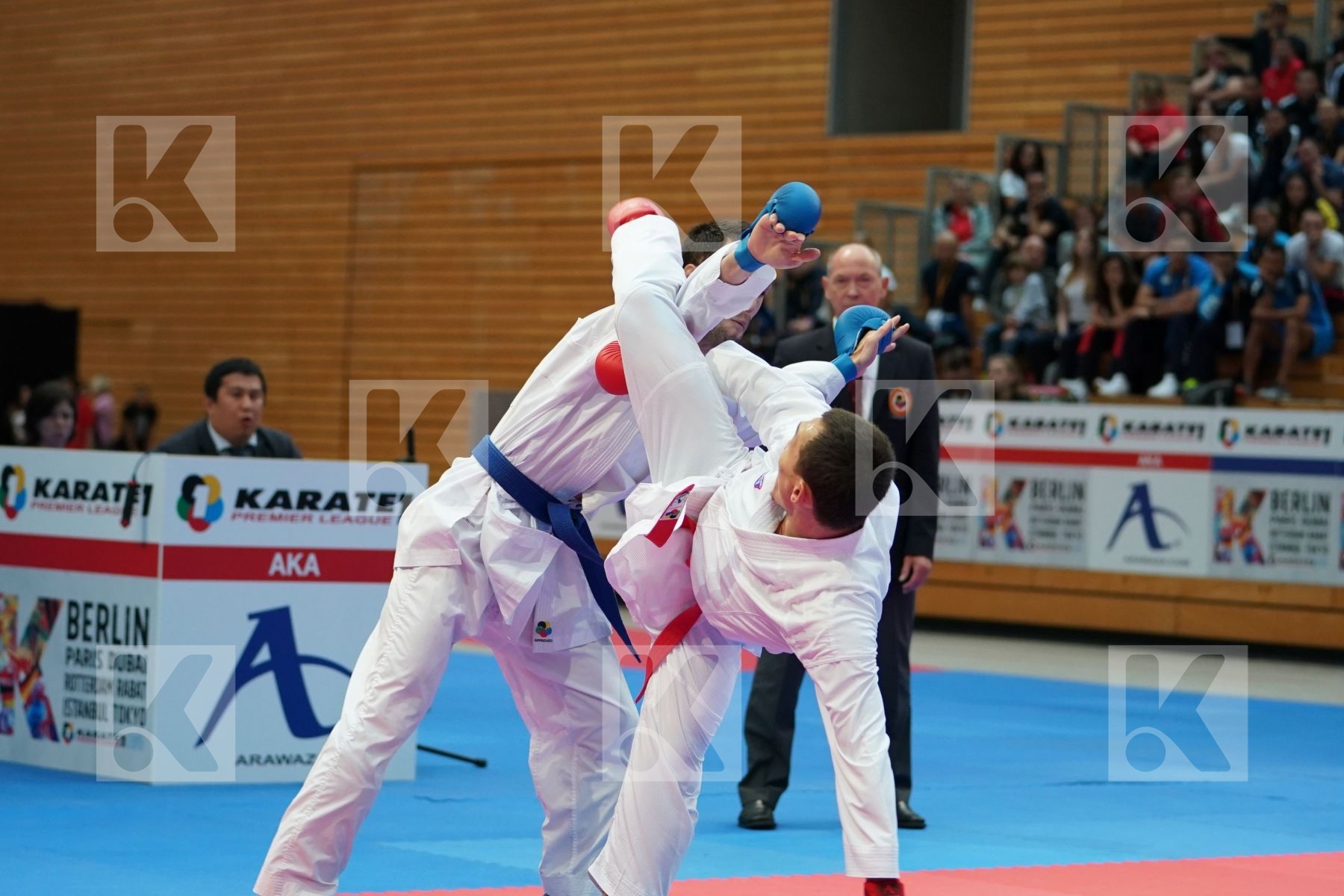 ASSADILOV DARKHAN (KAZAKHSTAN) vs MEHDIZADEH AMIR (IRAN) in Senior Kumite -60 Kg - Bronze bout