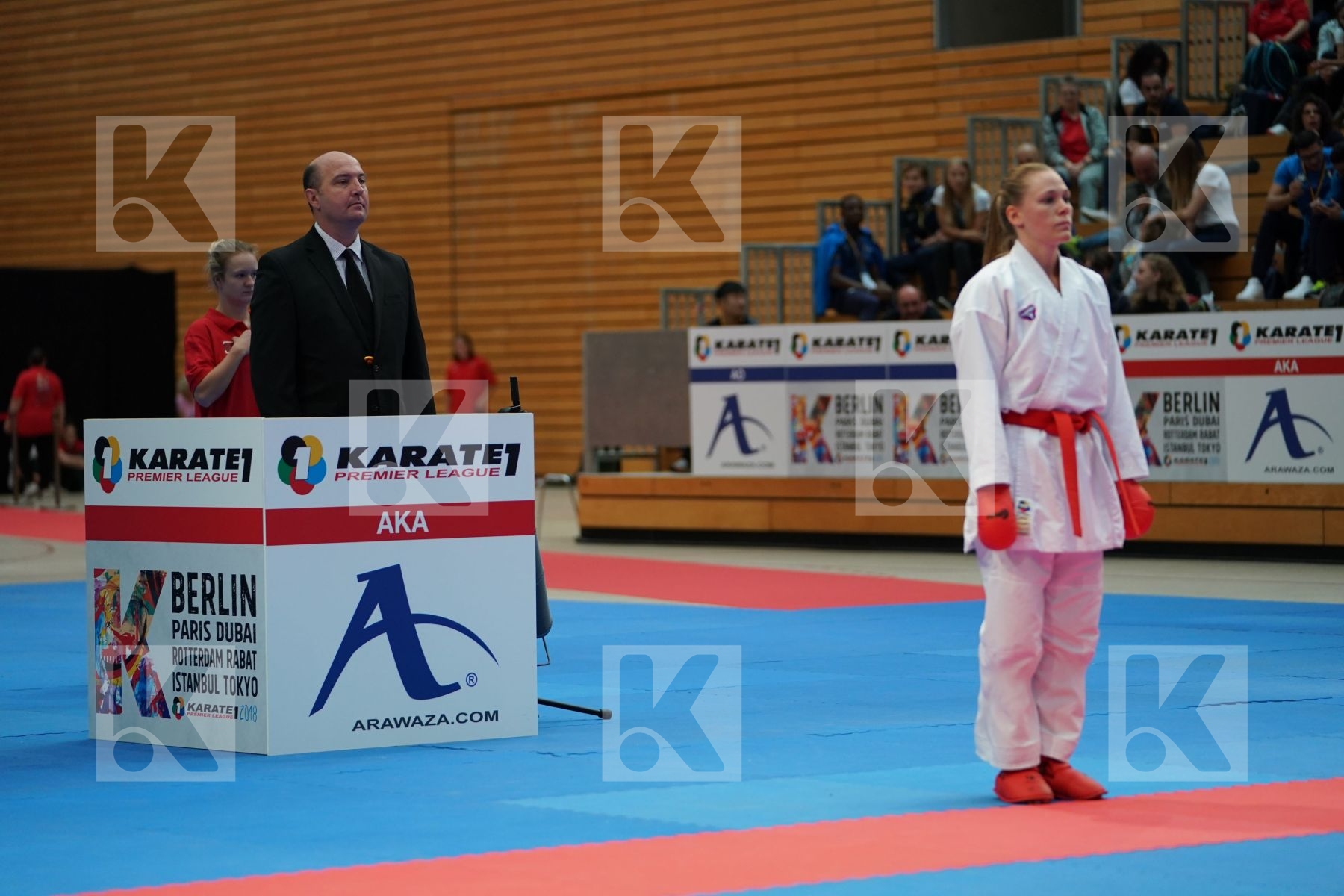 BROWN JENNA (UNITED STATE) vs ATTIA YASSMIN (EGYPT) in Senior Kumite -55 Kg - Bronze bout