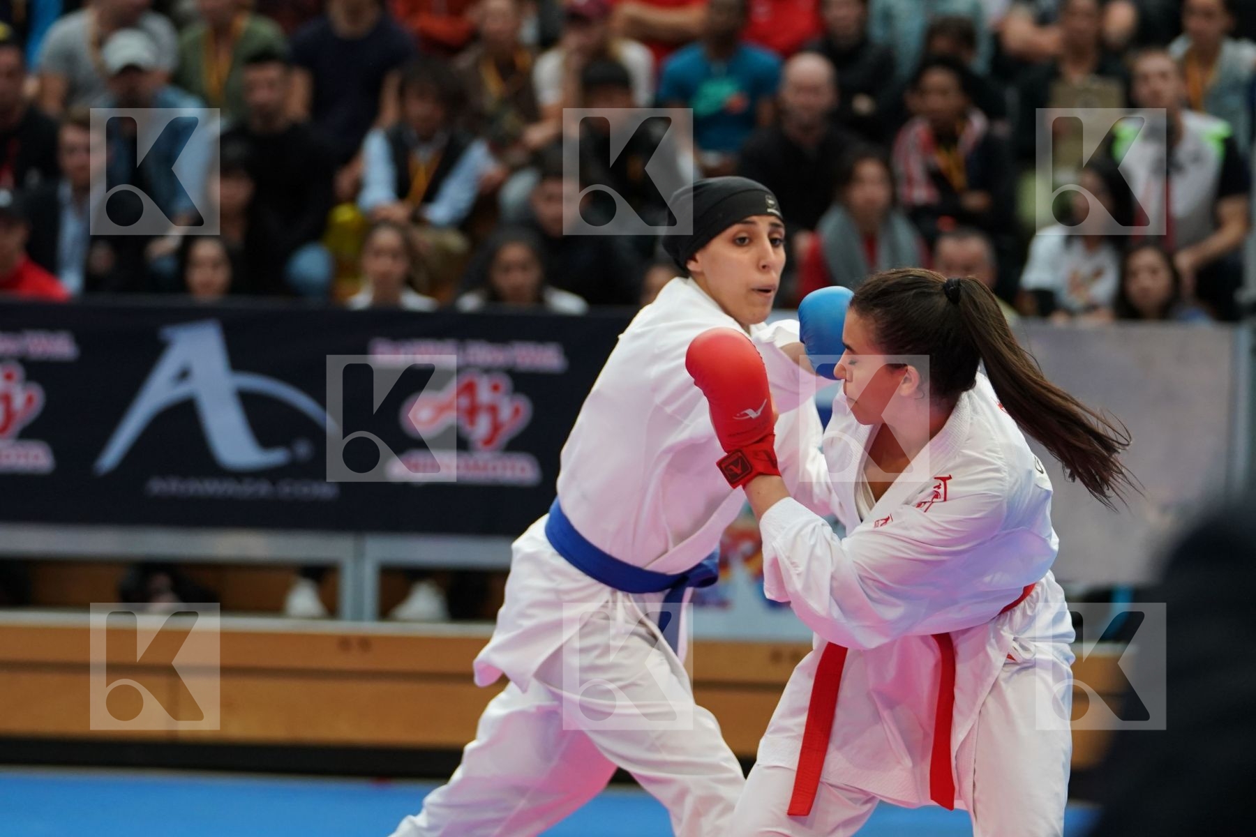 JUMAA HAYA (CANADA) vs LOTFY GIANA (EGYPT) in Senior Kumite Ð 61 Kg - Bronze bout