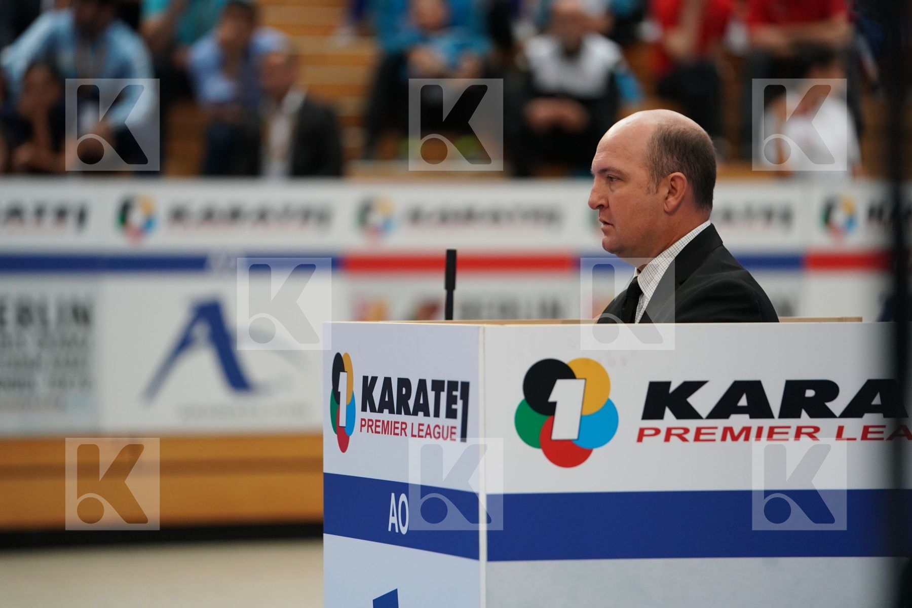 ELTEMUR ERMAN (TURKEY) vs SCOTT THOMAS (UNITED STATE) in Senior Kumite Ð 75 Kg - Bronze bout