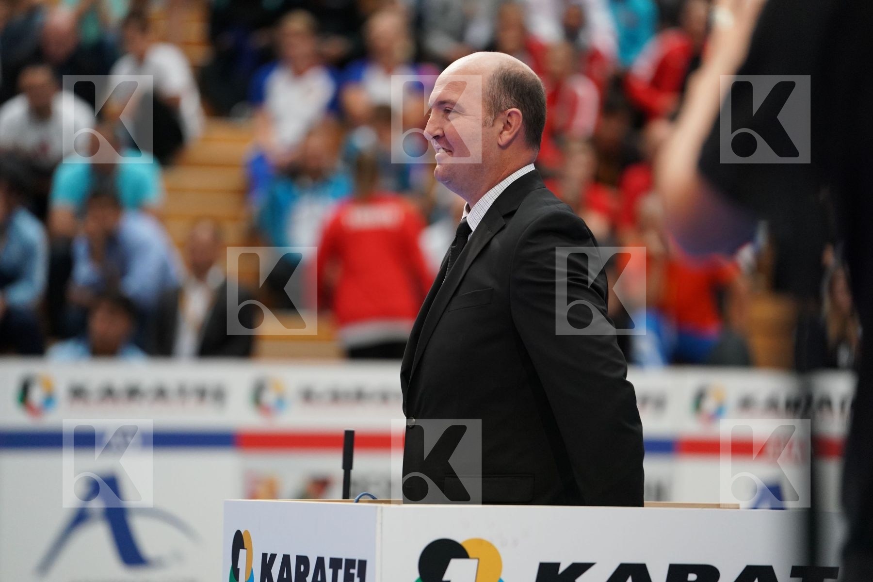 ELTEMUR ERMAN (TURKEY) vs SCOTT THOMAS (UNITED STATE) in Senior Kumite Ð 75 Kg - Bronze bout