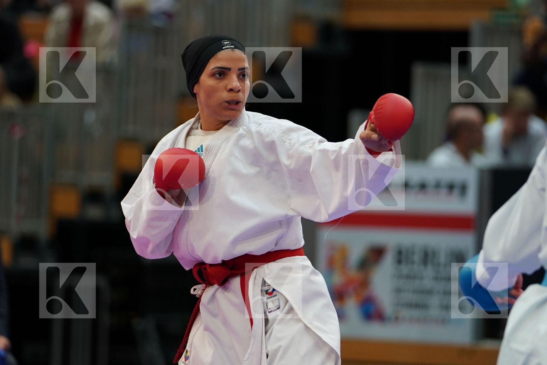 ABOUALYAZED SHYMAA (EGYPT) vs SAITO AYAKA (JAPAN) in Senior Kumite 68+ Kg - Bronze bout