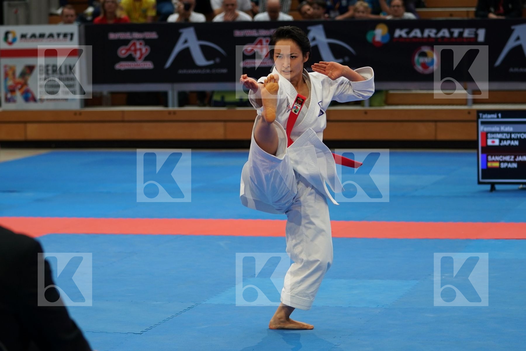 SHIMIZU KIYOU (JAPAN) in Senior Female Kata - Gold bout