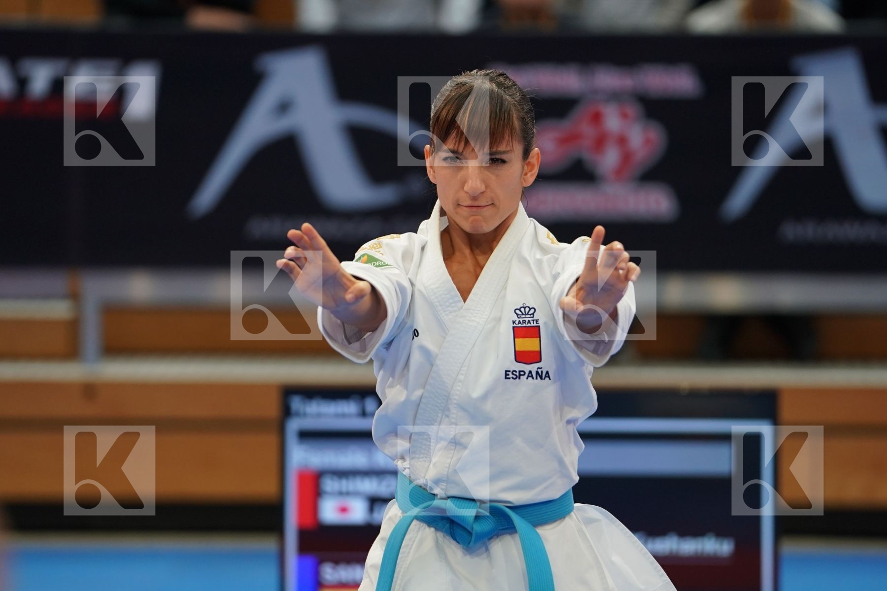 SANCHEZ JAIME SANDRA (SPAIN) in Senior Female Kata - Gold bout