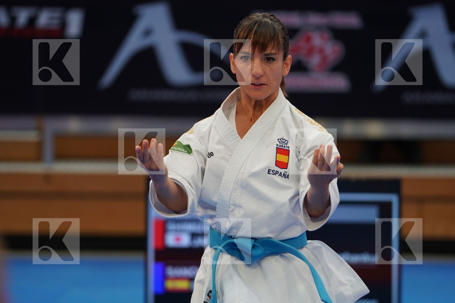 SANCHEZ JAIME SANDRA (SPAIN) in Senior Female Kata - Gold bout
