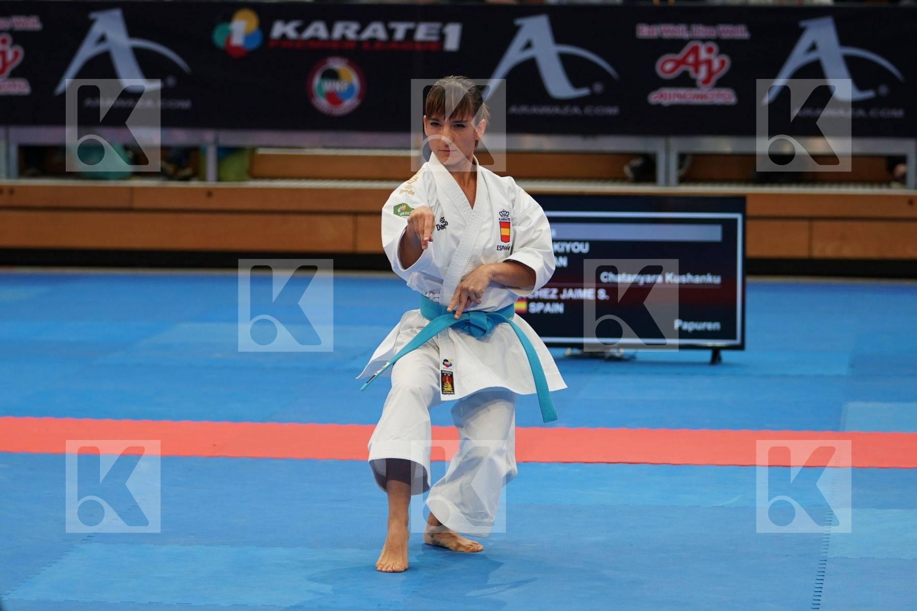 SANCHEZ JAIME SANDRA (SPAIN) in Senior Female Kata - Gold bout