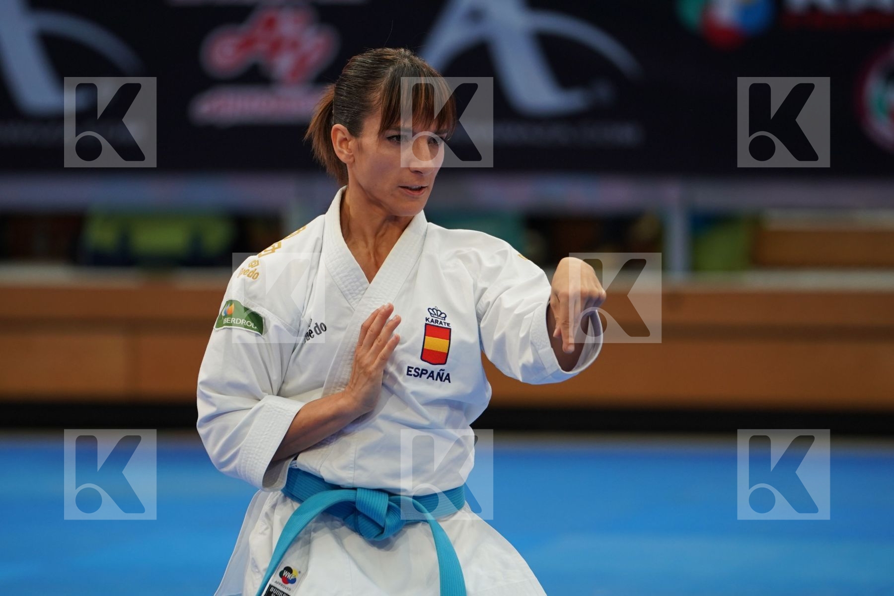 SANCHEZ JAIME SANDRA (SPAIN) in Senior Female Kata - Gold bout