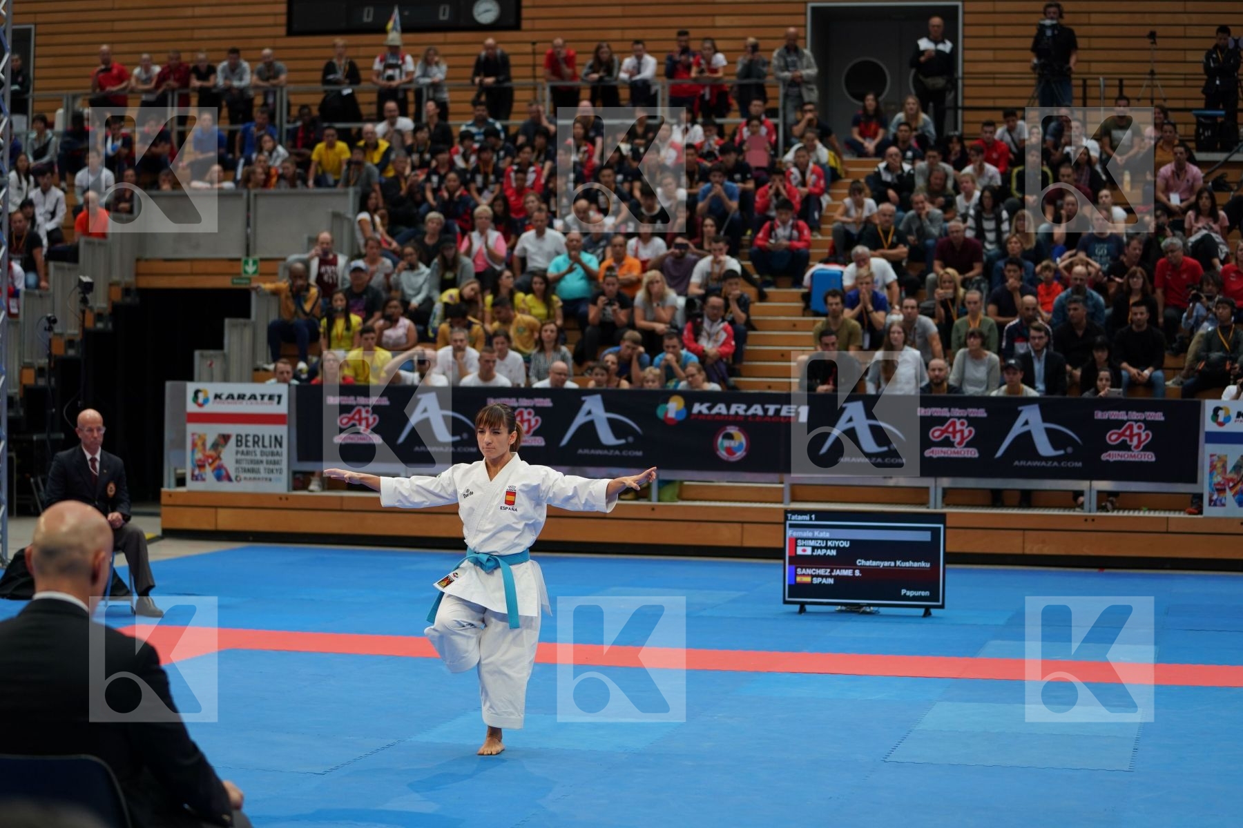 SANCHEZ JAIME SANDRA (SPAIN) in Senior Female Kata - Gold bout