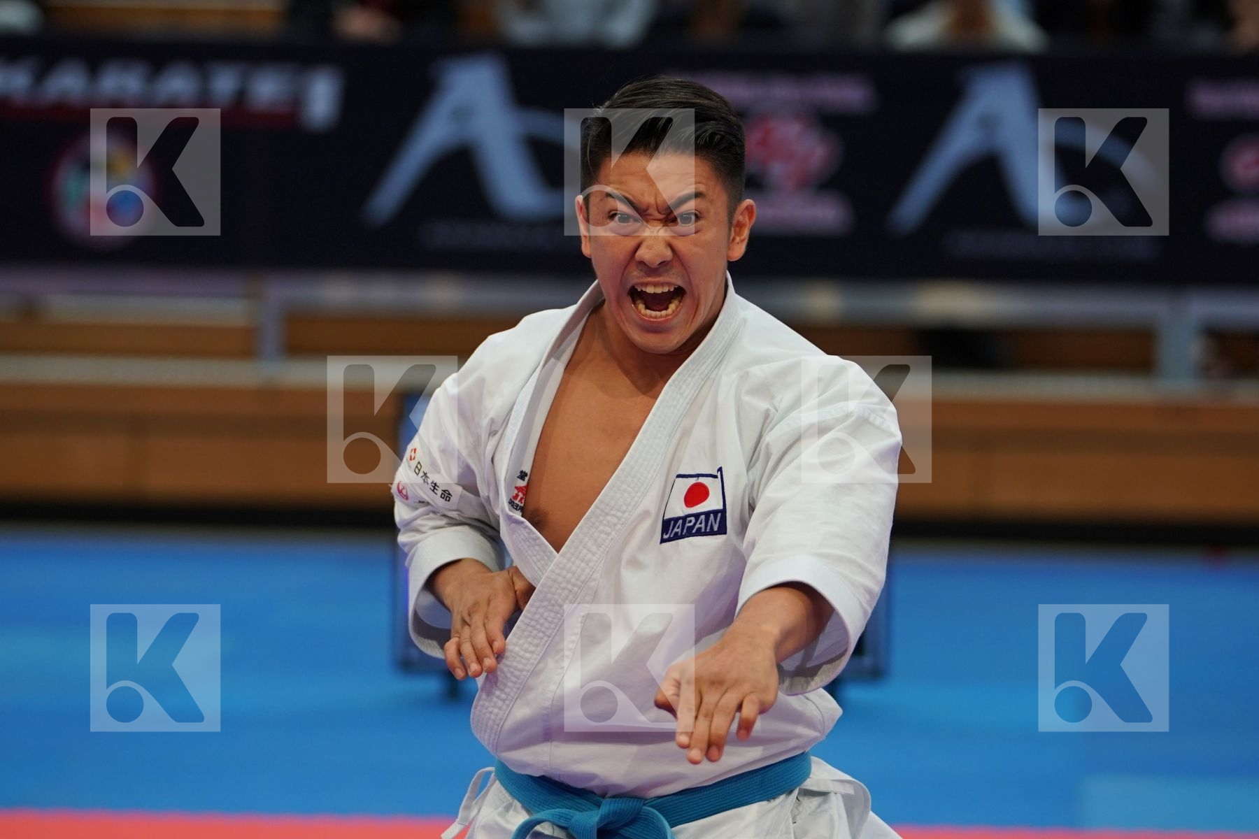 KIYUNA RYO (JAPAN) in Senior Male Kata - Gold bout