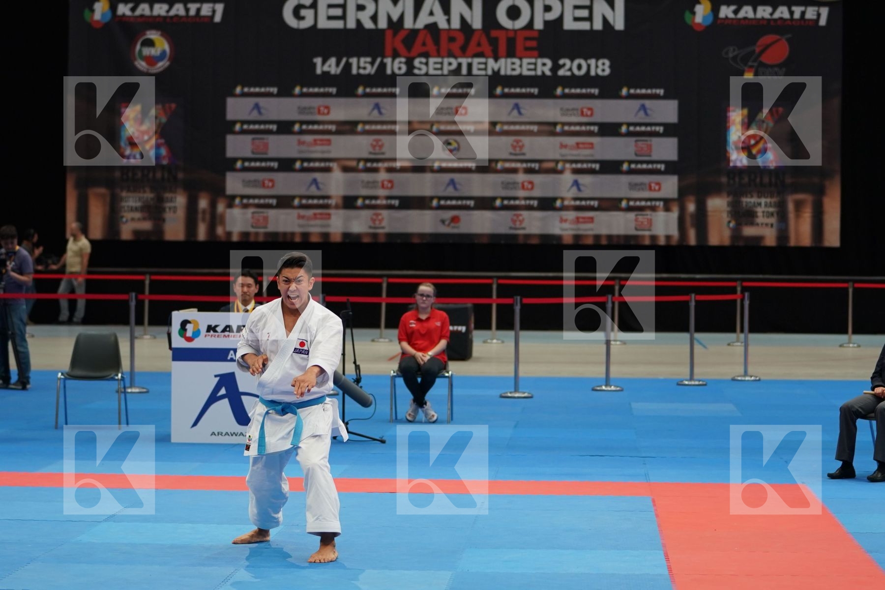 KIYUNA RYO (JAPAN) in Senior Male Kata - Gold bout
