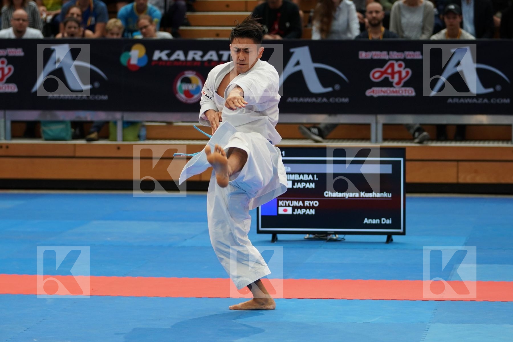 KIYUNA RYO (JAPAN) in Senior Male Kata - Gold bout