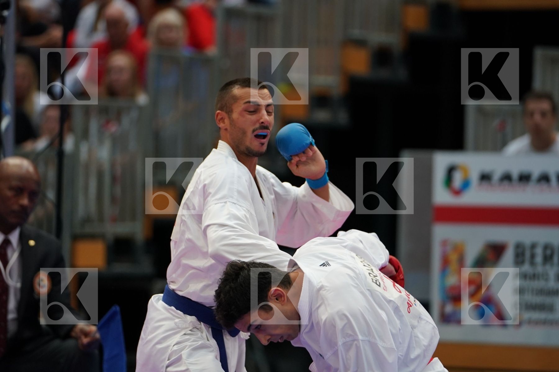 Figueira Vinicius (BRASIL) vs MARESCA LUCA (ITALIA) in Senior Kumite -67 Kg - Gold bout