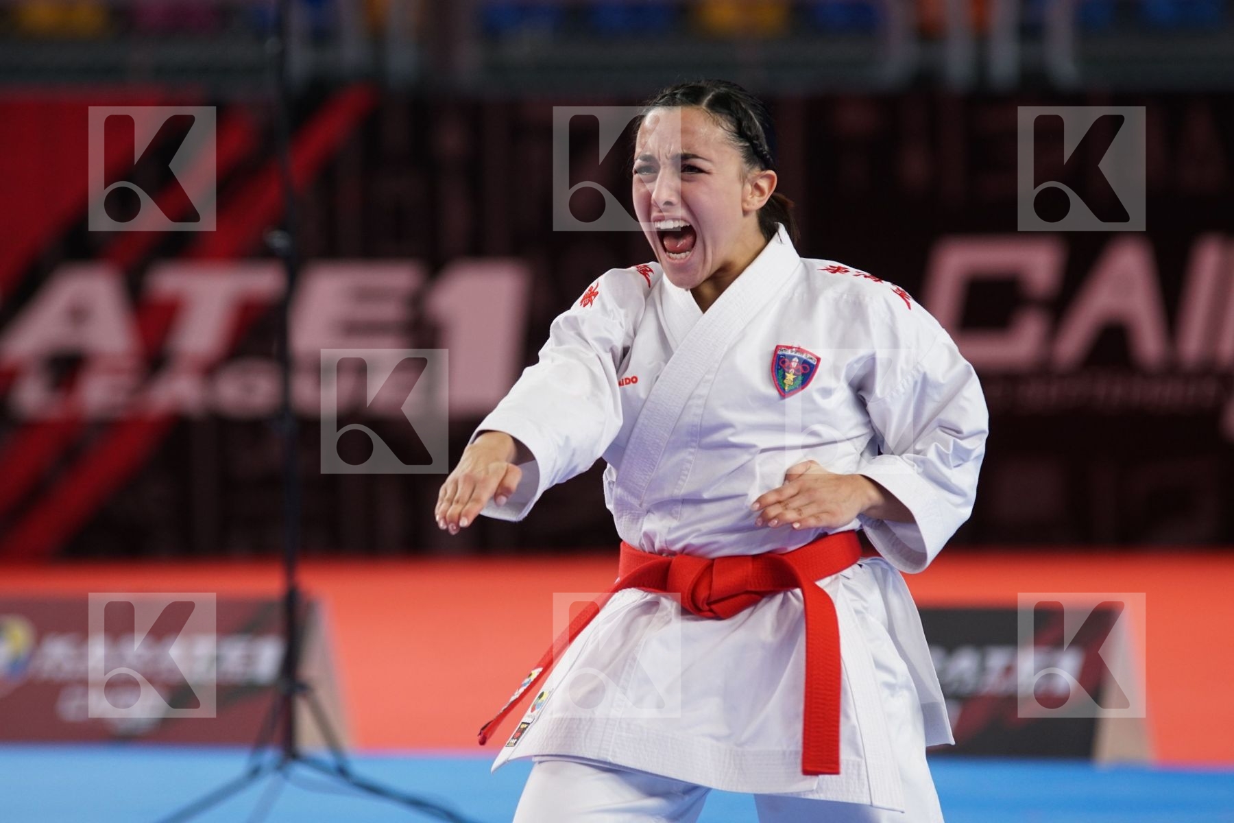 Carola CASALE (ITALY) in Female Kata - Bronze bout