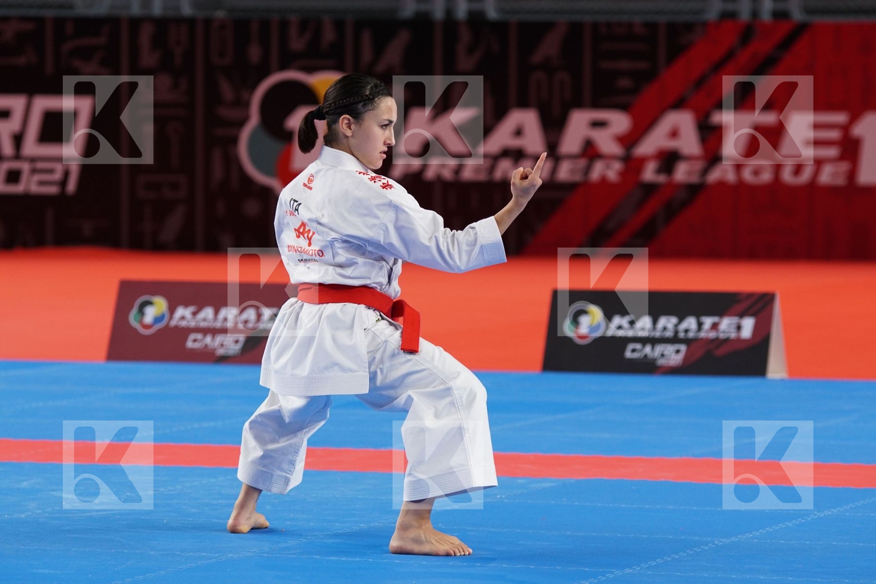 Carola CASALE (ITALY) in Female Kata - Bronze bout