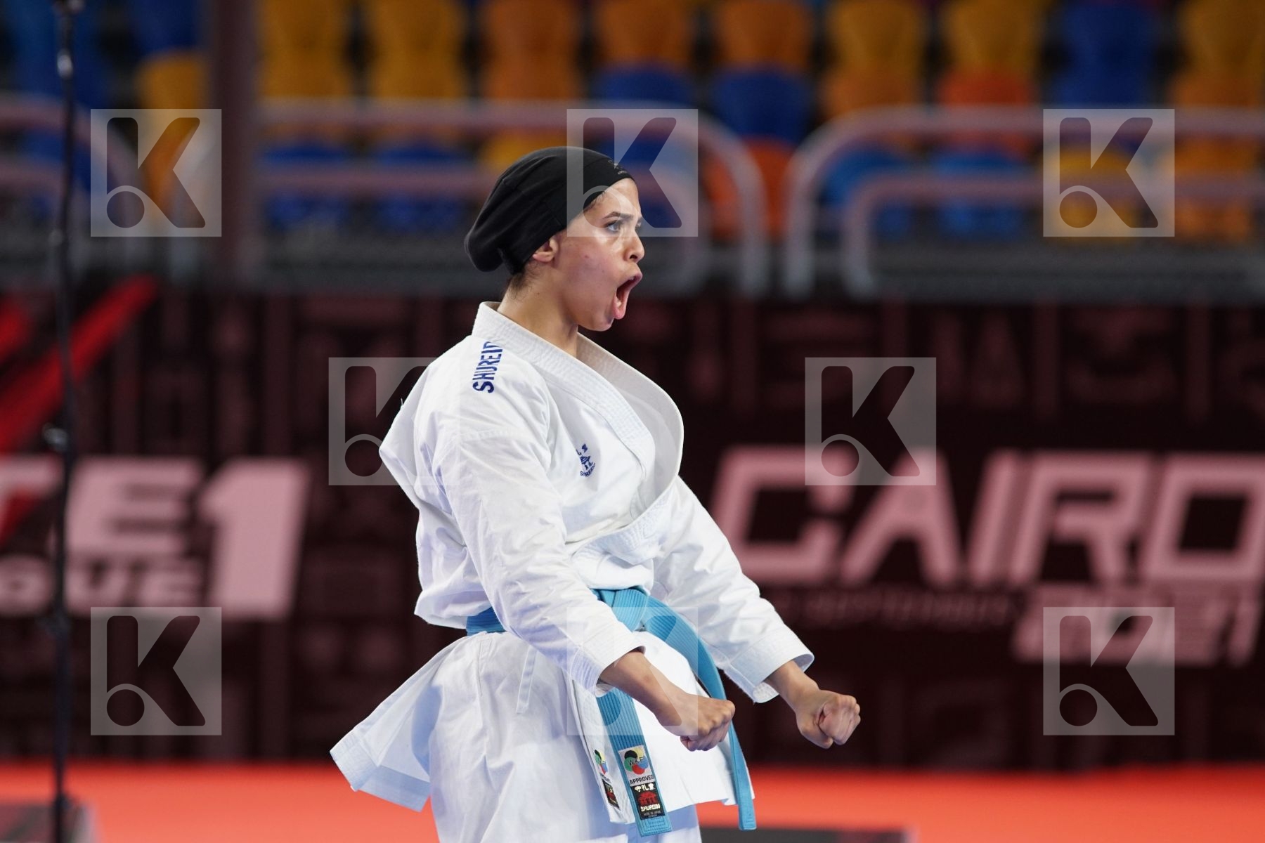 Aya HESHAM (EGYPT) in Female Kata - Bronze bout