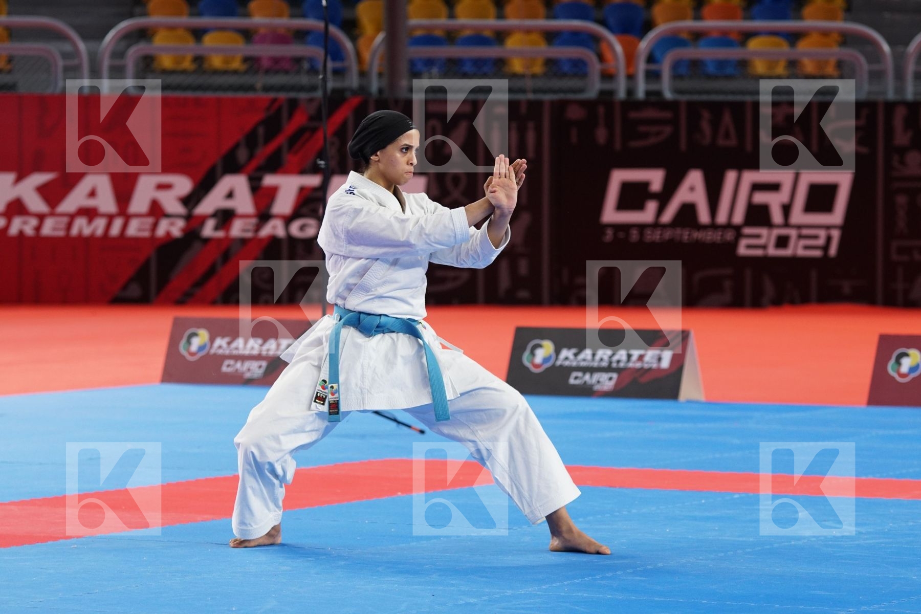 Aya HESHAM (EGYPT) in Female Kata - Bronze bout