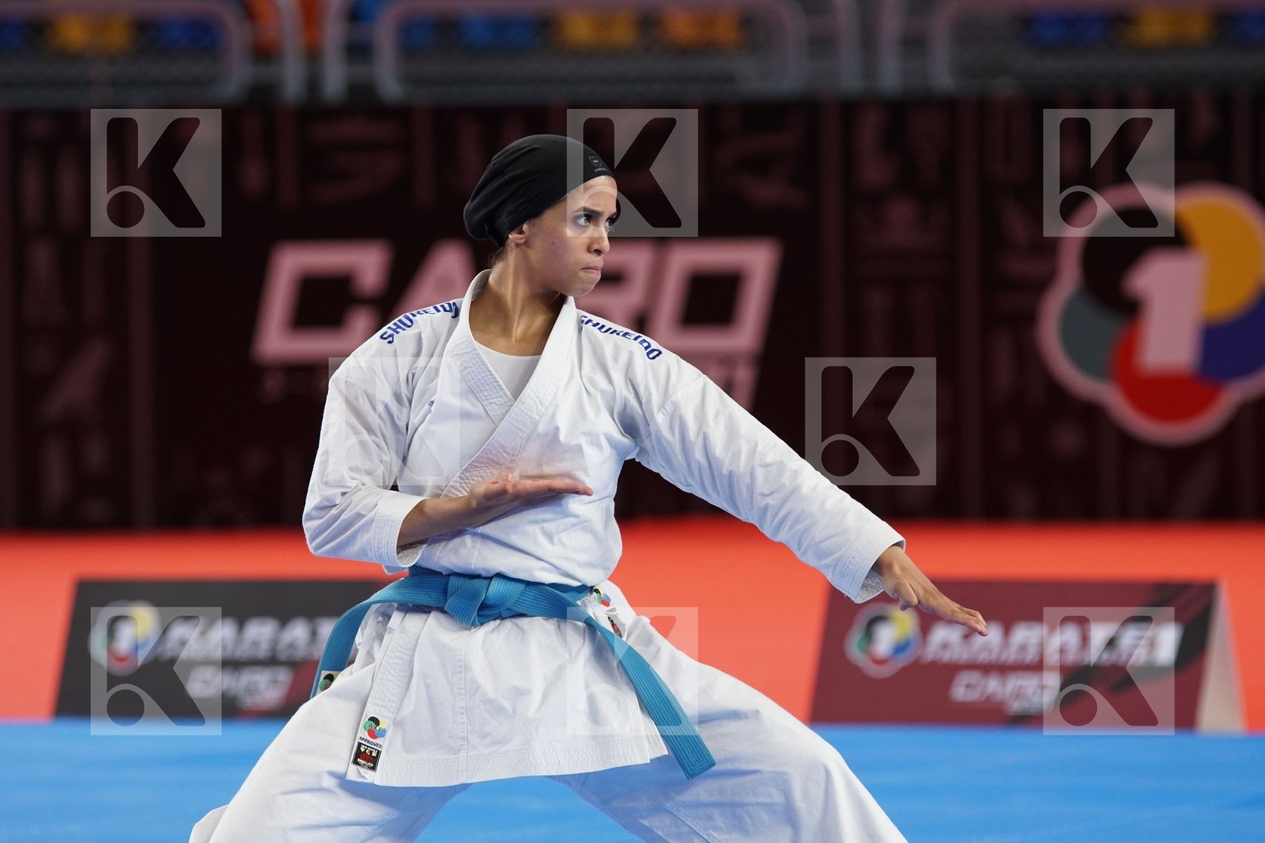 Aya HESHAM (EGYPT) in Female Kata - Bronze bout