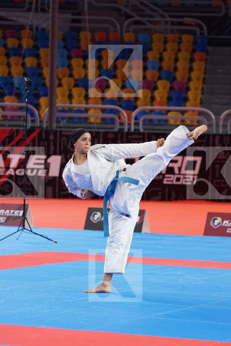 Aya HESHAM (EGYPT) in Female Kata - Bronze bout