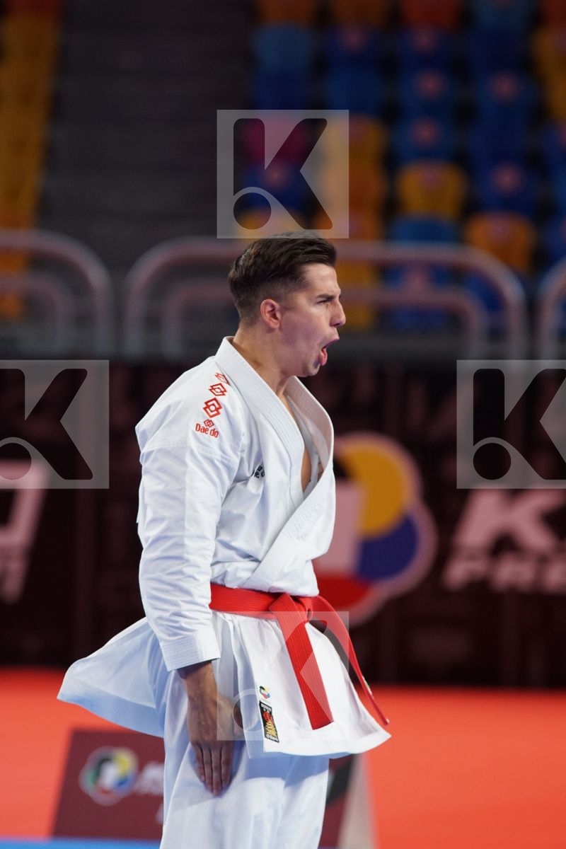 Sergio GALAN LOPEZ (SPAIN) in Male Kata - Bronze bout