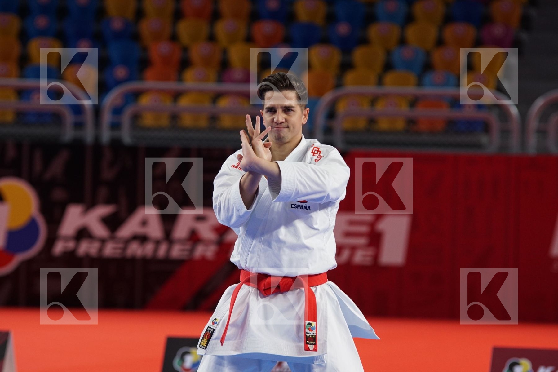Sergio GALAN LOPEZ (SPAIN) in Male Kata - Bronze bout