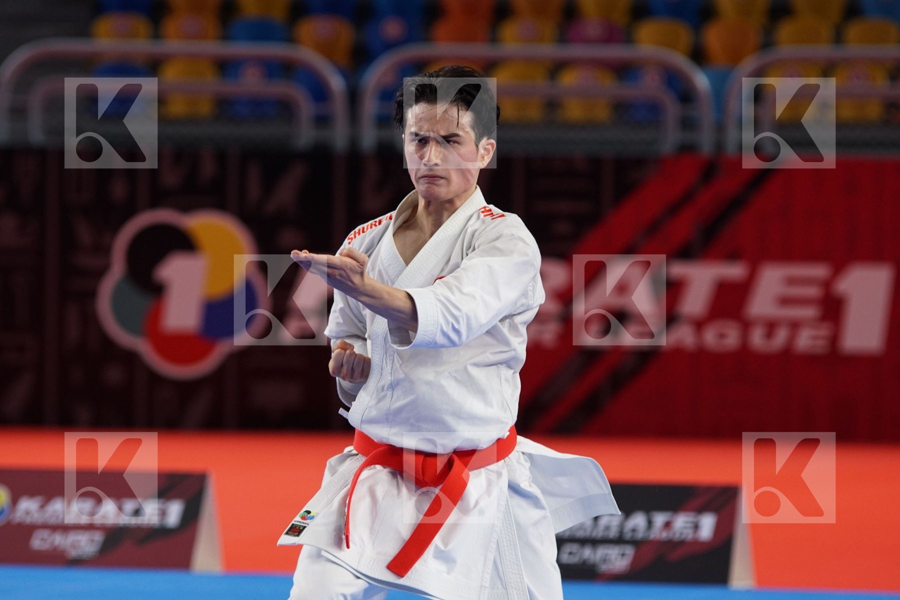 Yuki UJIHARA (SWITZERLAND) in Male Kata - Bronze bout