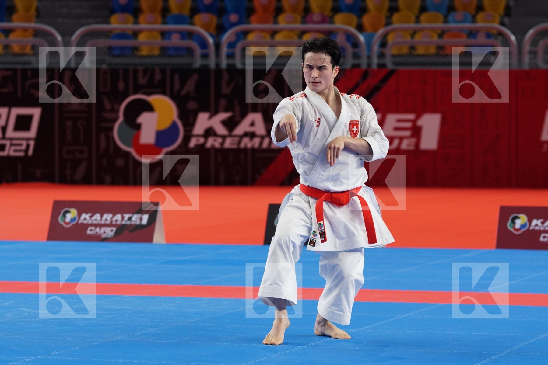 Yuki UJIHARA (SWITZERLAND) in Male Kata - Bronze bout