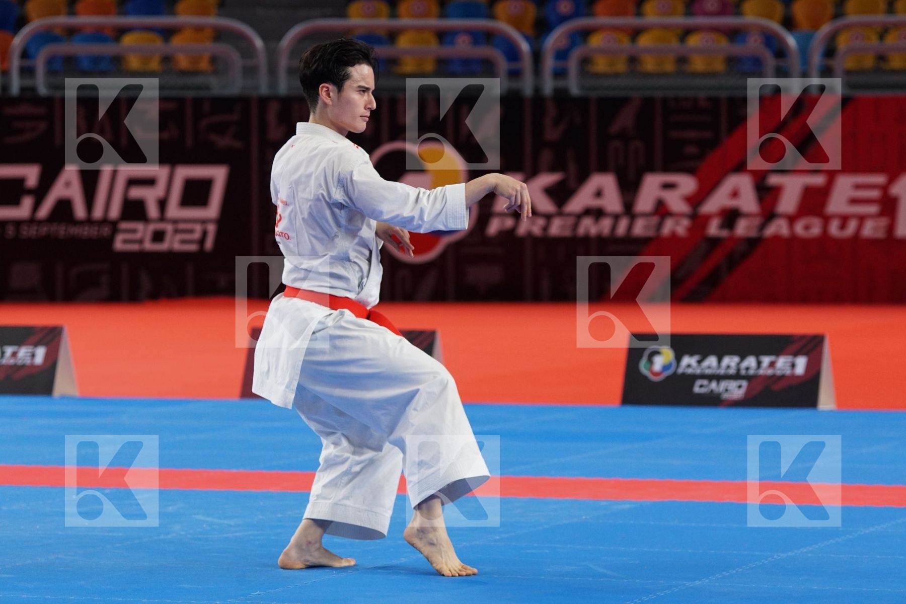 Yuki UJIHARA (SWITZERLAND) in Male Kata - Bronze bout