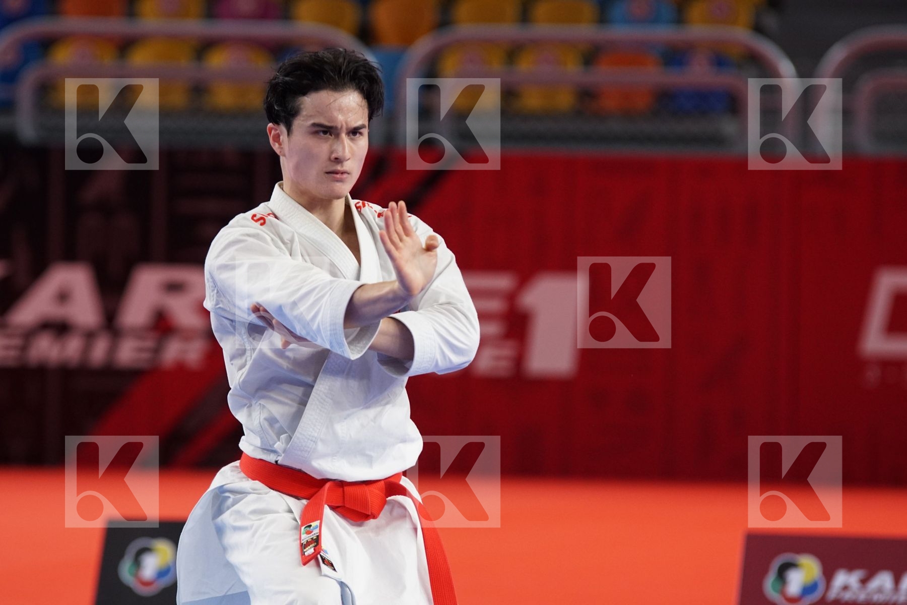 Yuki UJIHARA (SWITZERLAND) in Male Kata - Bronze bout