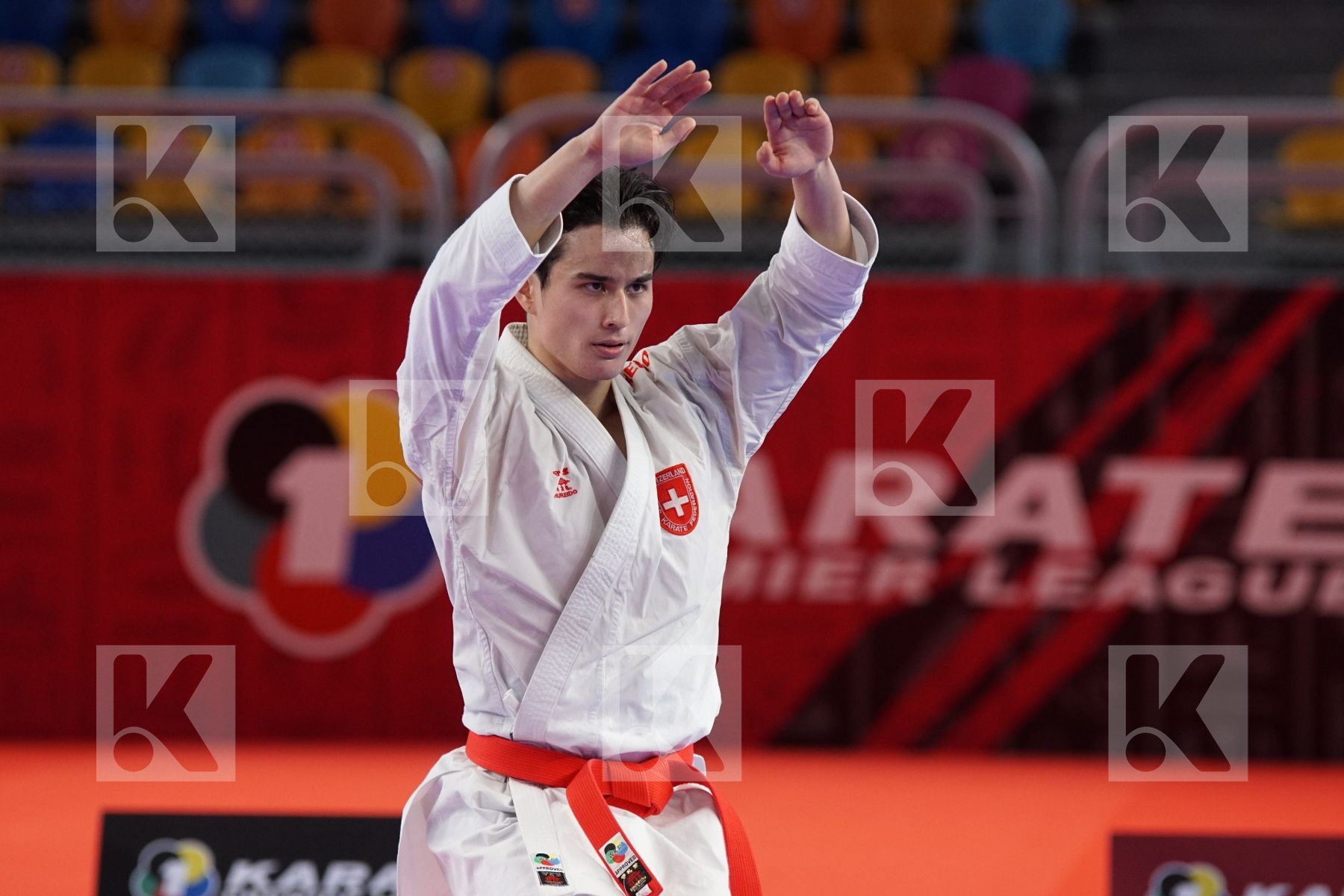 Yuki UJIHARA (SWITZERLAND) in Male Kata - Bronze bout