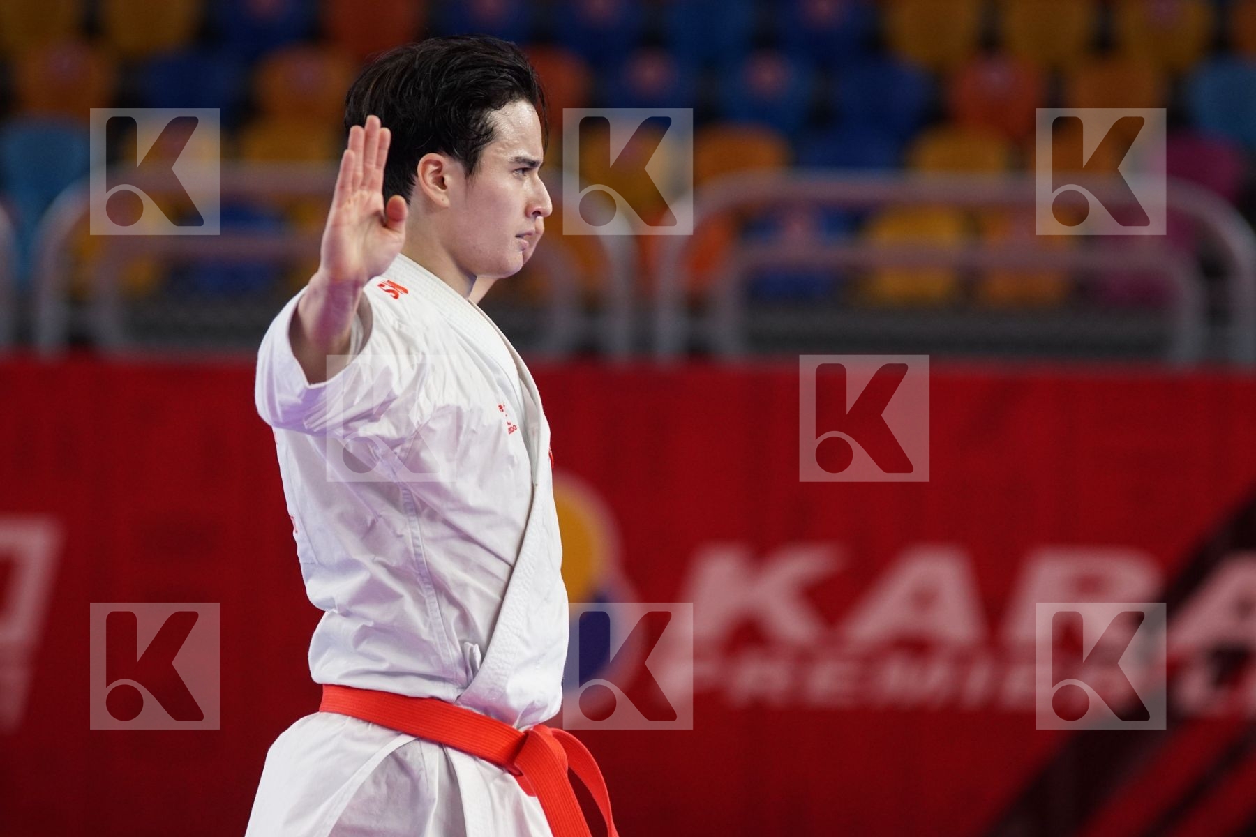 Yuki UJIHARA (SWITZERLAND) in Male Kata - Bronze bout