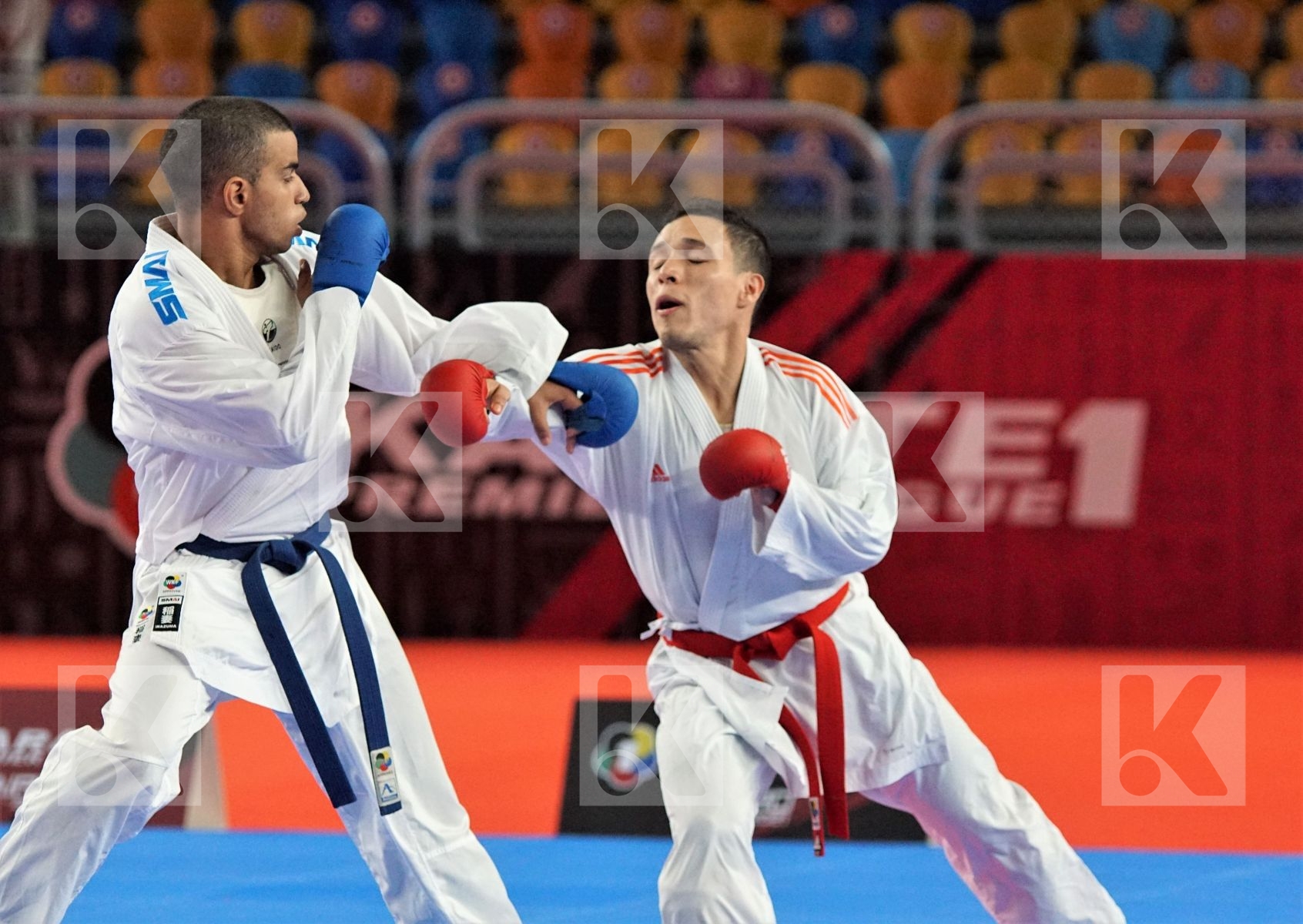 Jesus Leonardo RODRIGUEZ (MEXICO) vs (Ahmed LOTFY (EGYPT) in Male Kumite -67 Kg - Bronze bout