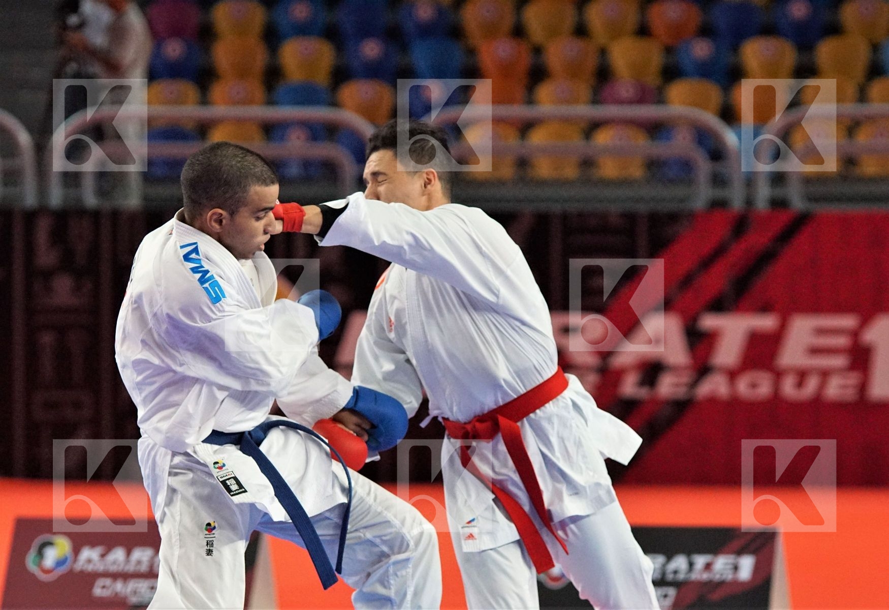 Jesus Leonardo RODRIGUEZ (MEXICO) vs (Ahmed LOTFY (EGYPT) in Male Kumite -67 Kg - Bronze bout