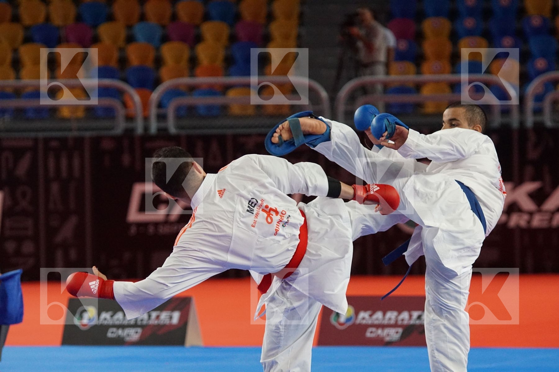 Jesus Leonardo RODRIGUEZ (MEXICO) vs (Ahmed LOTFY (EGYPT) in Male Kumite -67 Kg - Bronze bout