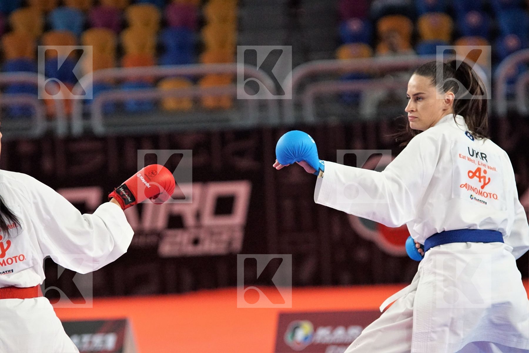 Maryam AJARAY (MOROCCO) vs (Halyna MELNYK (UKRAINE) in Female Kumite -68 Kg - Bronze bout